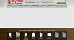 Desktop Screenshot of louverture.fr